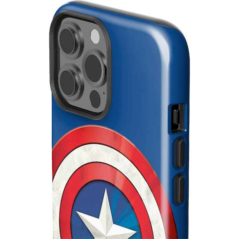 Marvel Captain America Shield iPhone 15 Pro Max Impact Case